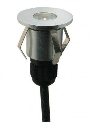 0120-led Luminario para empotrar en muro LED 1Ww 3000k 0120-LED