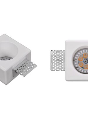 06b2e0_MC_9285 Downlight Cuadrado Empotrable a Techo Base Gu10 GYPSUM 06-9285-10