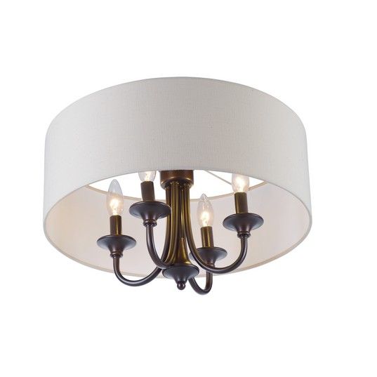 Bongo 4-Light Semi-Flush Mount 10013OMOI