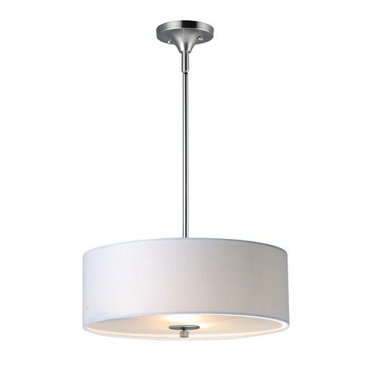 Bongo 3-Light Pendant Semi-Flush Mount 10014WLSN