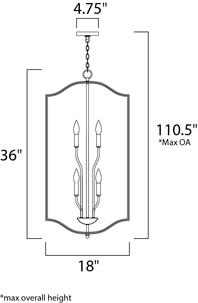 Provident 6-Light Chandelier 10038OI - Image 2