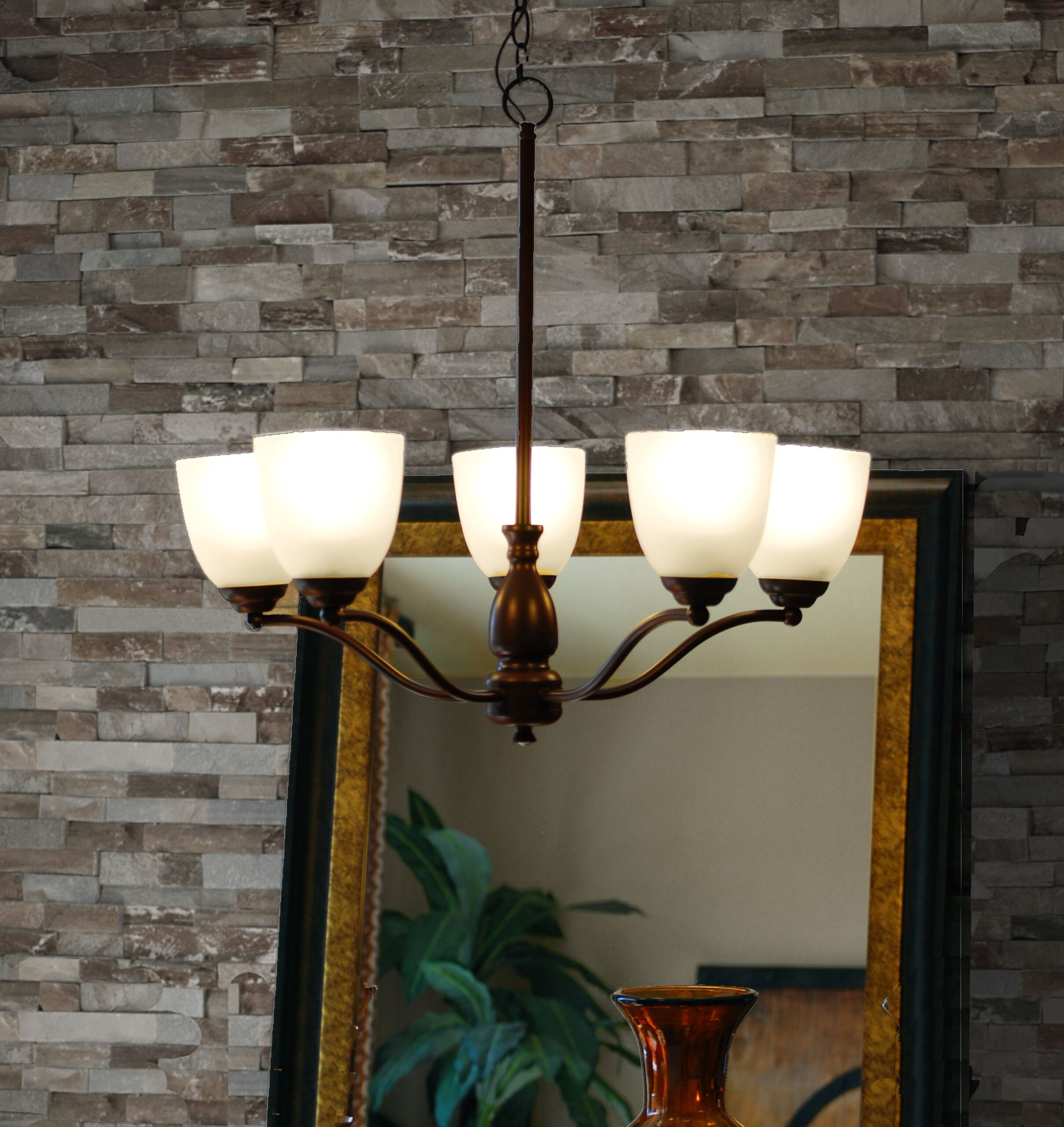 Stefan 5-Light Chandelier 10065FTOI - Image 2