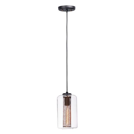 Firefly 1-Light Pendant 10088CLBKSBR