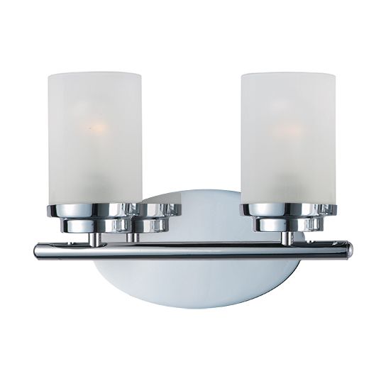 Corona 2-Light Bath Vanity 10212FTPC