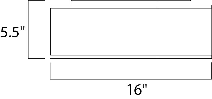 Prime 16W LED Flushmount 10231OMOI - Image 2