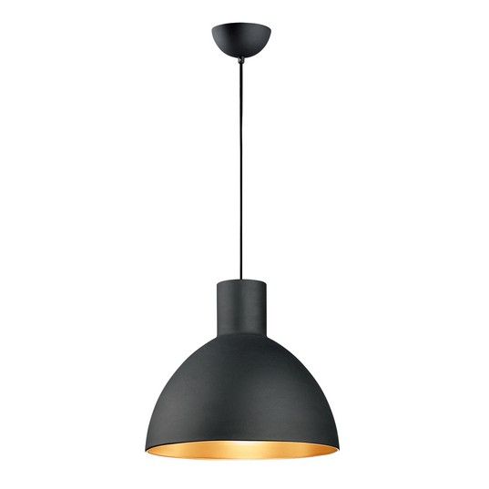 Cora 1-Light Pendant 11026BKGLD