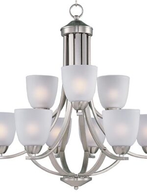 11226FTSN Axis 9-Light Chandelier 11226FTSN