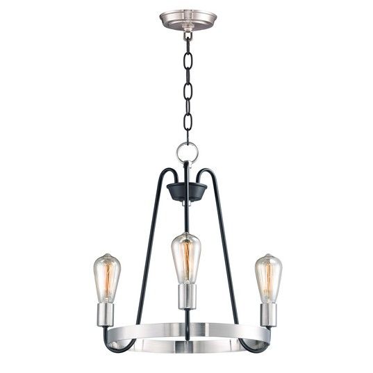 Haven 3-Light Chandelier 11733BKSN