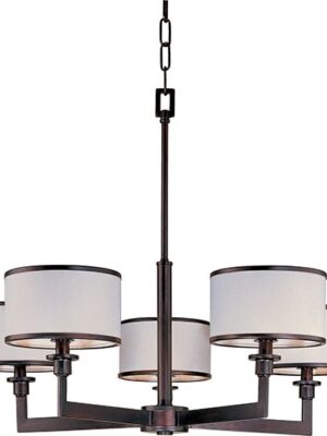 12055WTOI Nexus 5-Light Chandelier 12055WTOI