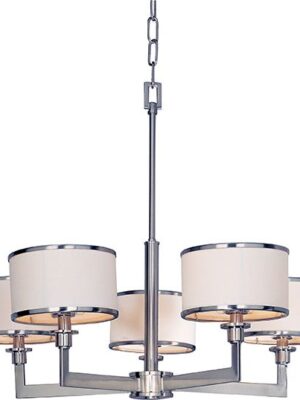 12055WTSN Nexus 5-Light Chandelier 12055WTSN