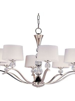 12758WTPN Rondo 8-Light Chandelier 12758WTPN