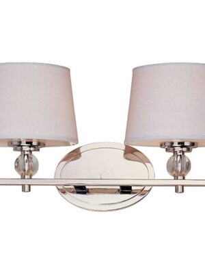 Rondo 2-Light Bath Vanity 12762WTPN