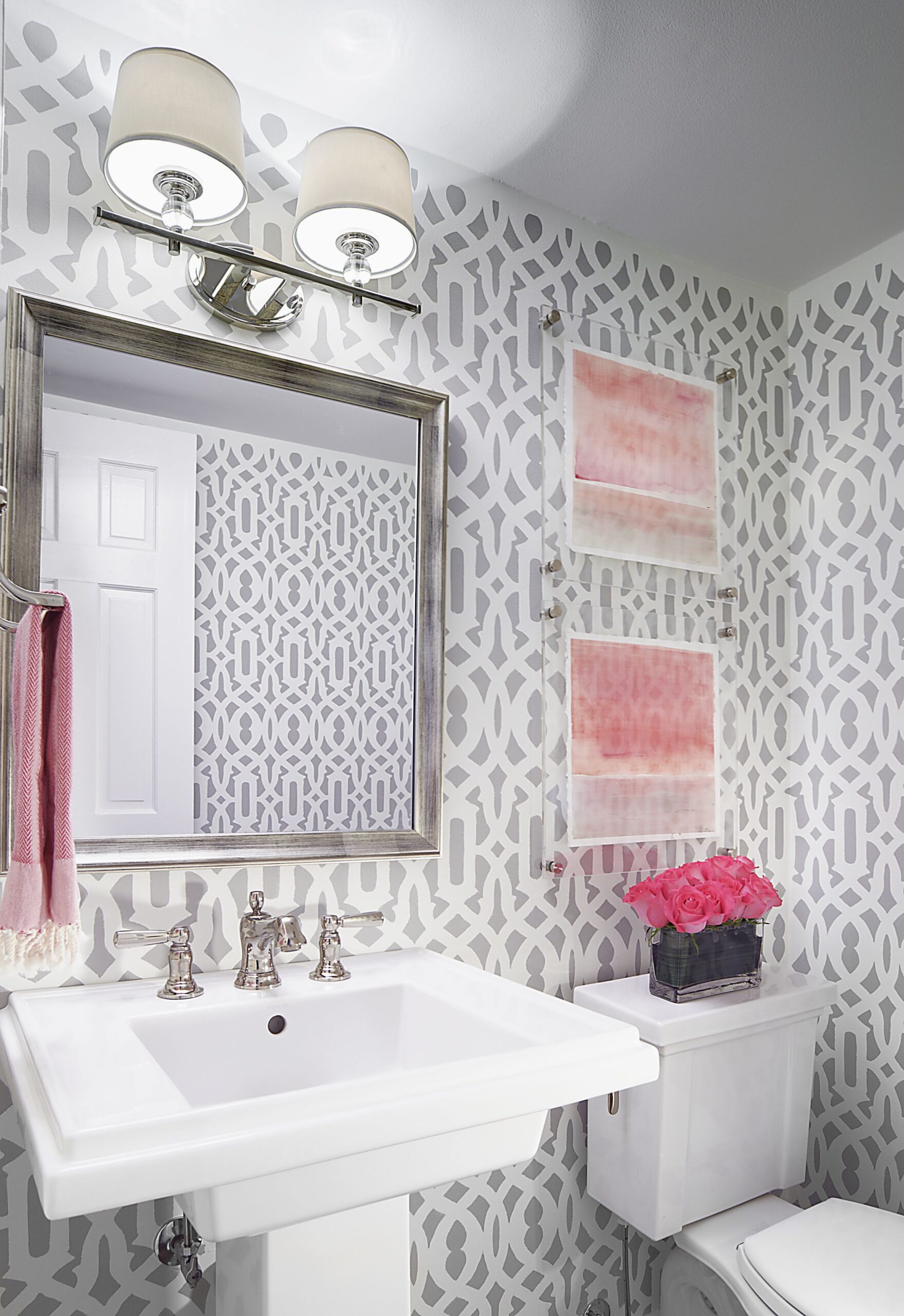 Rondo 2-Light Bath Vanity 12762WTPN - Image 2