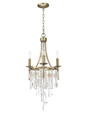14423CZGS Cebu 3-Light Chandelier 14423CZGS