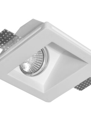 15dbd4_MC_9229 Downlight Cuadrado Empotrable a Techo Base Gu10 GYPSUM 06-9229-10