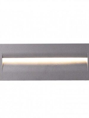 1712-led-gr Luminario de cortesia para muro LED 8.5w 3000k 1712-LED-GR