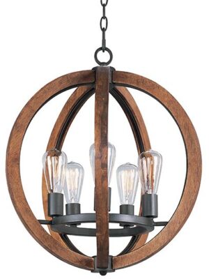 Bodega Bay 5-Light Chandelier 20917APAR