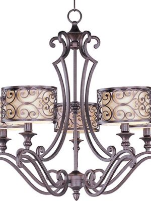 Mondrian 5-Light Chandelier 21155WHUB