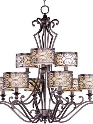 Mondrian 9-Light Chandelier 21156WHUB