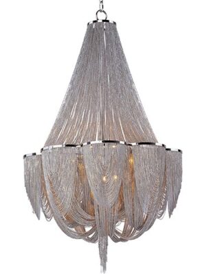 21466NKPN Chantilly-12-Light-Chandelier 21466NKPN