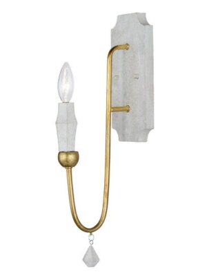 Claymore 1-Light Wall Sconce 22432CSTGL