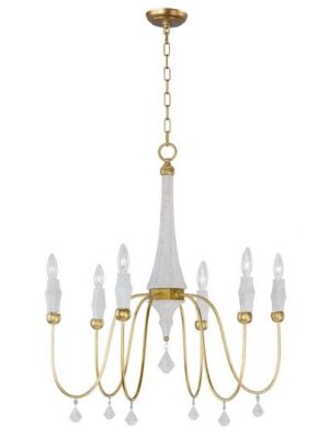 Claymore 6-Light Chandelier 22436CSTGL