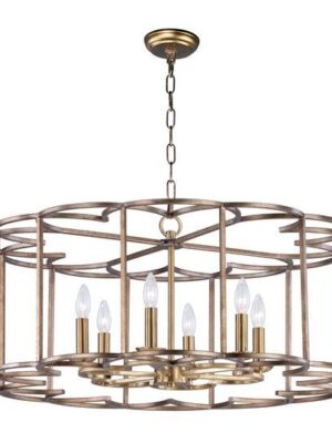 Helix 6-Light Chandelier 24735BZF