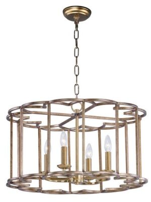 Helix 4-Light Chandelier 24736BZF