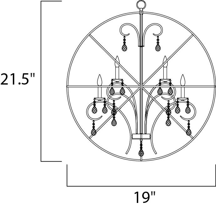 Orbit-4-Light-Pendant 25142ARPN - Image 2