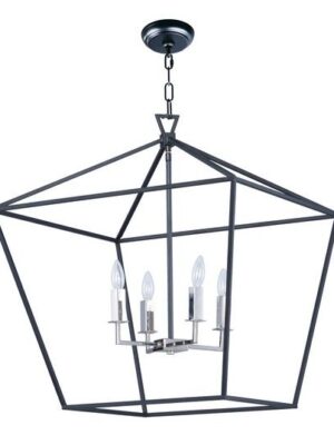 25155TXBPN Abode 4-Light Chandelier 25155TXBPN