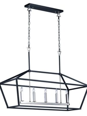 25157TXBPN Abode 5-Light Chandelier 25157TXBPN