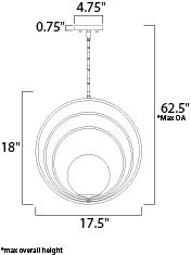 Coronet 1-Light Pendant 26054SWSBR - Image 2