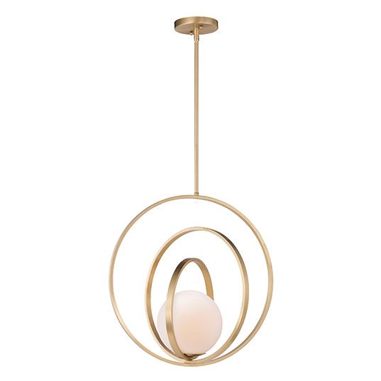 Coronet 1-Light Pendant 26056SWSBR