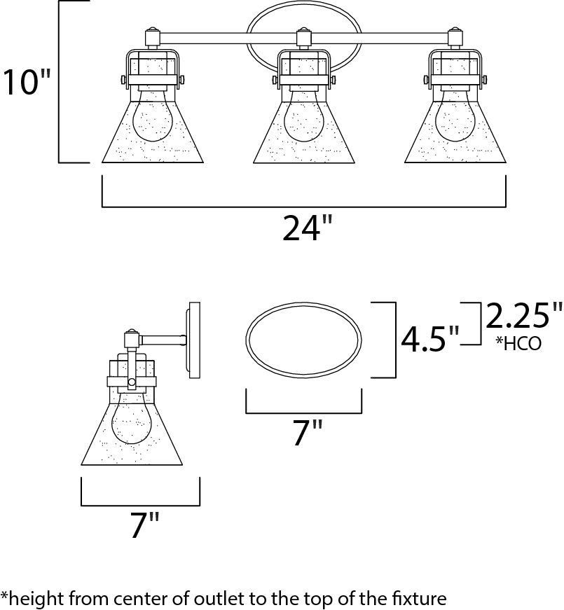 Seafarer 3-Light Bath Vanity 26113CDPC - Image 2