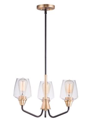 26124CLBZAB Goblet 3-Light Chandelier 26124CLBZAB
