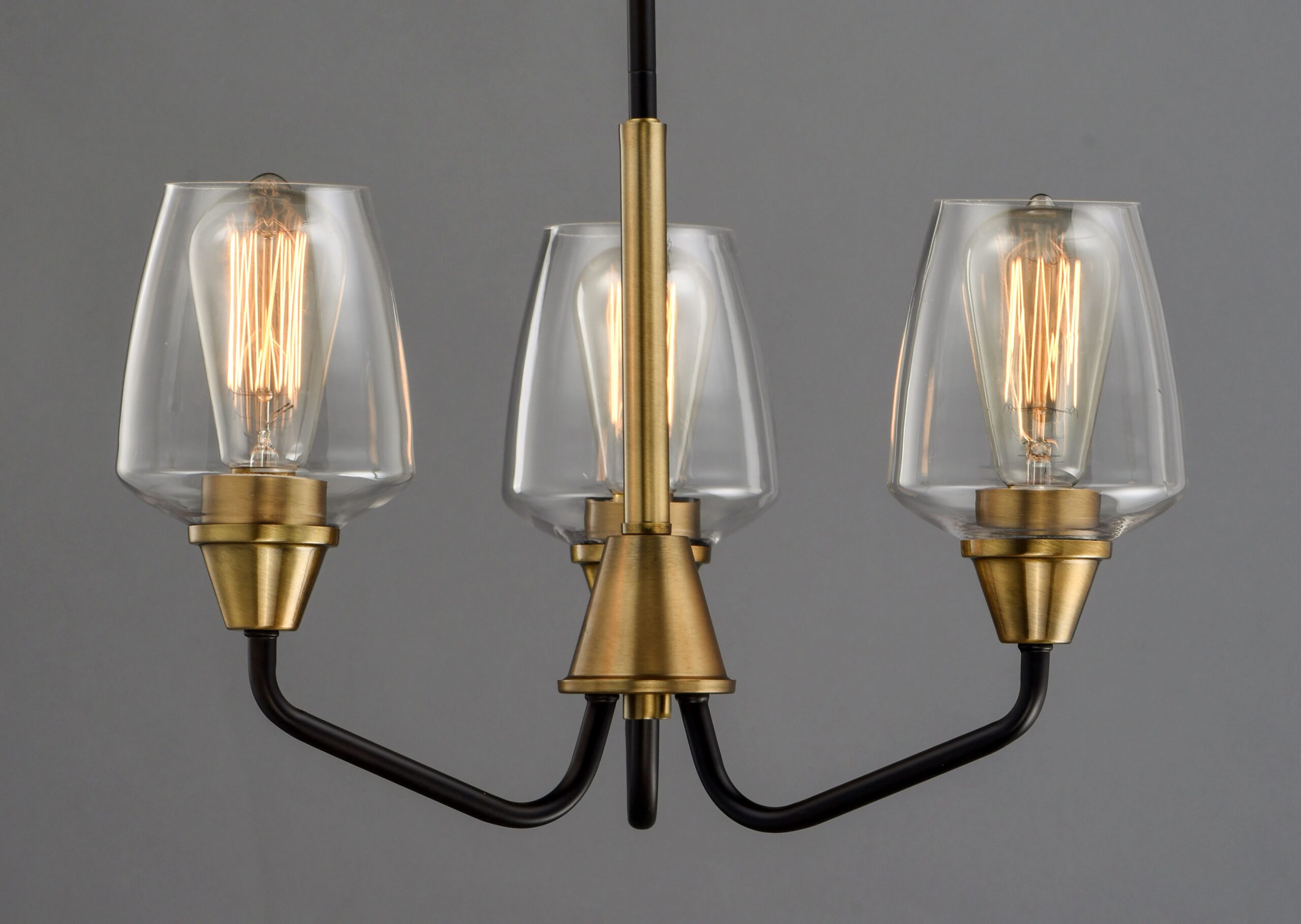 Goblet 3-Light Chandelier 26124CLBZAB - Image 2