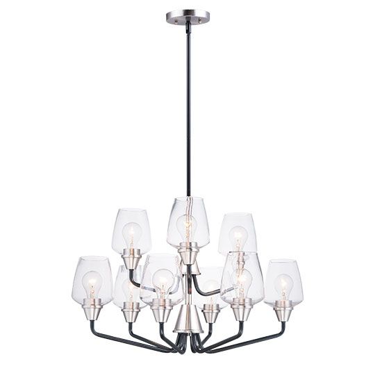Goblet 9-Light 26127CLBKSN