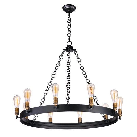 Noble 10-Light Chandelier26275BKNAB