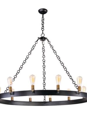 26276BKNAB Noble 14-Light Chandelier 26276BKNAB