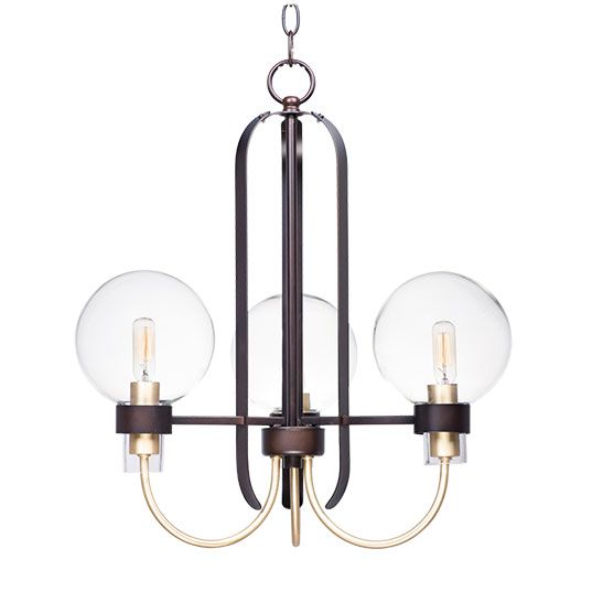 Bauhaus 3-Light 30515CLBZSBR