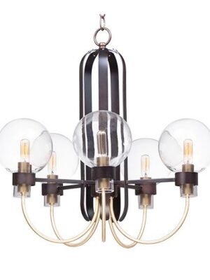 Bauhaus 5-Light 30516CLBZSBR