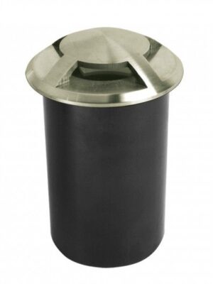 3180 Luminario para empotrar en piso Base Acero inoxidable Gu10 3180