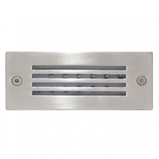 Luminario de cortesia para empotrar en muro LED1.2w 3320-LED