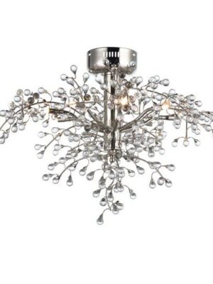 Cluster 8-Light Semi -Flush 38502CLPN