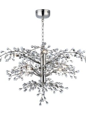 Cluster 8-Light Chandelier 38504CLPN