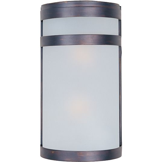 Arc 2-Light Outdoor Wall Lantern 5002FTOI