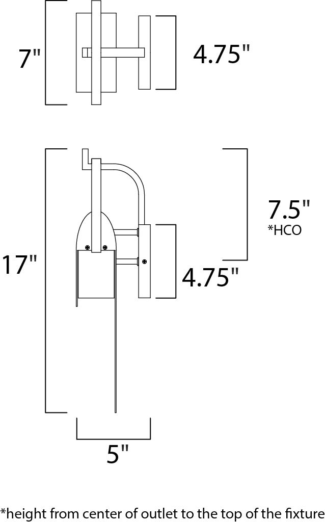 Laredo LED Outdoor Sconce 55594RF - Image 2