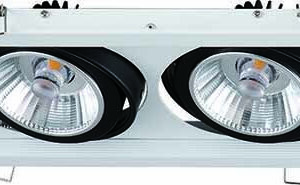 Empotrado Cuadrado a Techo LED HELIOS 6-52112-01/WW