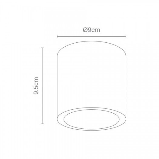 Luminario para Sobreponer en techo LED 7920-LED - Image 2