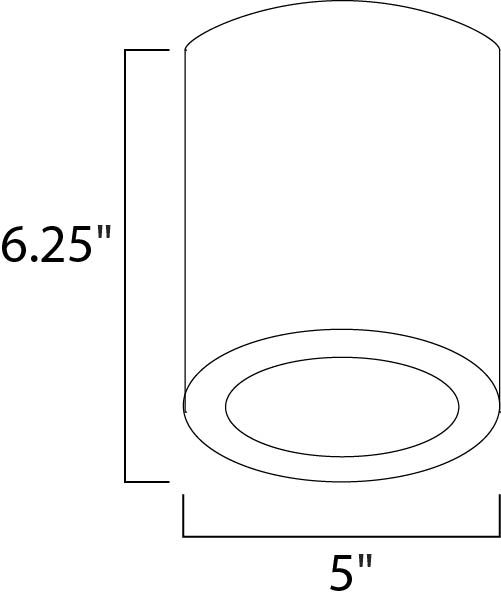 Lightray LED 1-Light Flush Mount 86104ABZ - Image 2